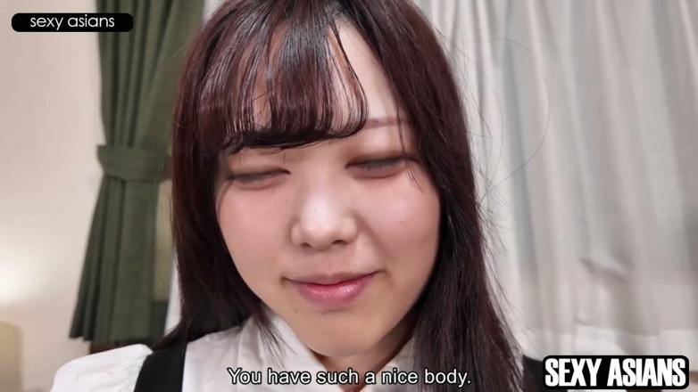 Jap Porn Project: Natural Busty Beauty Goes All Out. Tit Play Turns Into...
