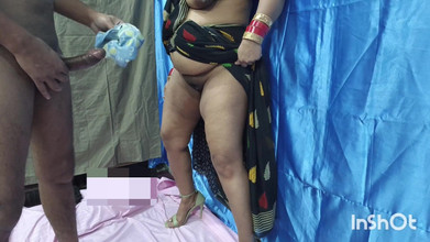 angelstar7834: Bhabhi desi India Ko Black Saree Main Choda