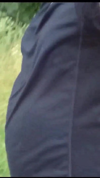 Jogging in New Outfit