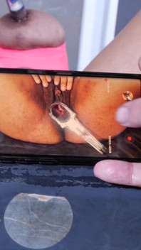 Danni Speculum Orgasm