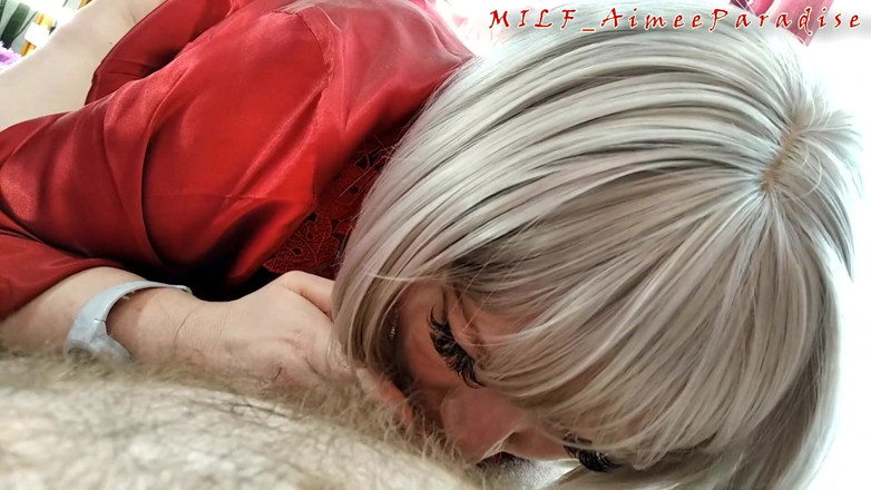AimeeParadise: POV dojrzałe zbliżenia kowboj! Gorąca dziwka MILF! Seksowna babcia Aimee