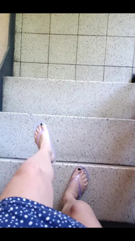Schodząc po schodach w My Clear Flipflops Galaretki