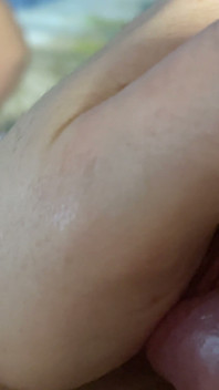 Admiring a Big Thick Cut Cock