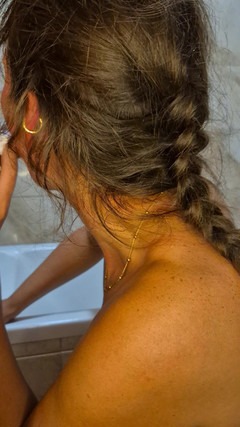 SFHarcerska: Spaß im badezimmer fingern mit Schlagsahne tief in den hals