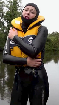 Lifejacket & Cosy Wetsuit Saves Lucy From River Disaster