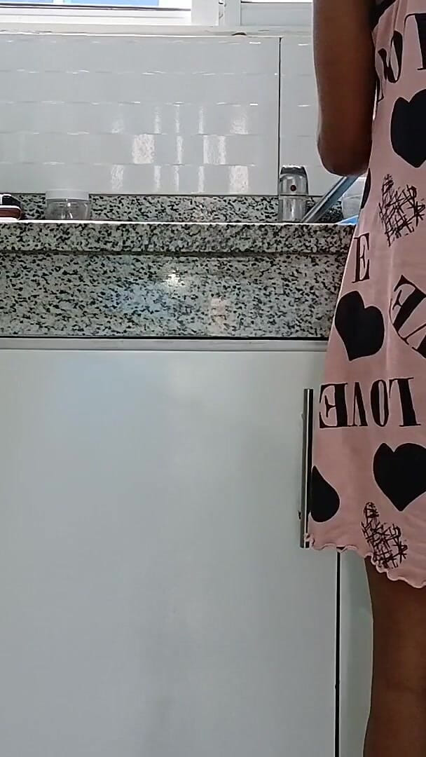 Elysami: Stepsister Washing Dishes Fucked by a Big Cock - Amateur