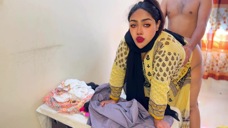 Aria Mia: Tailor Fucked Big Assed Ayesha Stepaunty - Desi Big Ass Stepaunty...