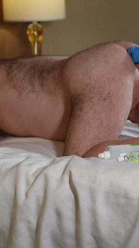 Gloved Anal Play and Strap on Fucking with Gim Von Gamete