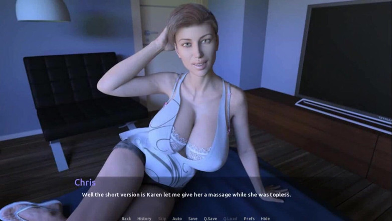 Dirty GamesXxX: THE VISIT: Sexy lesbian show in the spa ep.24