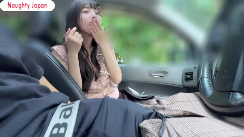 Temptation: Kereta Mood naik, pemanduan intim membawa kepada blowjob yang suka...