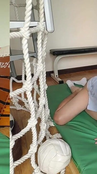 #181 素人中出し、可愛い日本人とセックス/学生をジムに呼んで絶頂