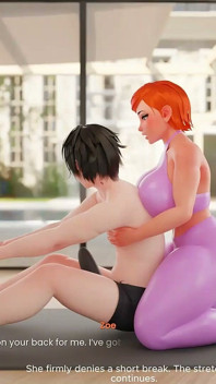 Post-workout Stretching Leads to an Intense Riding Session with Zoe - Mansion Days - Part 1 - Brim - by Porn Game 4u