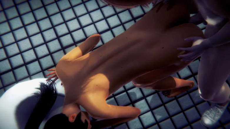 Yaoitube: Yaoi Femboy - Simon Hardsex dans les toilettes