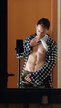 Sexig kille onanerar
