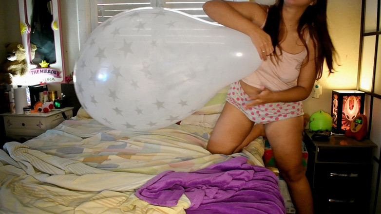melu_world: Blow to Pop, énorme ballon de 24 pouces - lapin looner
