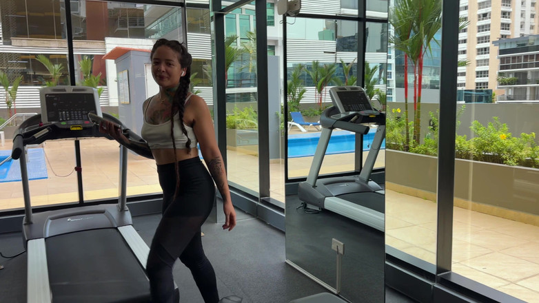 Macabreink: A Sweaty, Strong Guy at the Gym Asks a Neighbor...