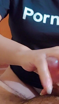Cock Overstimulation: I Made Him Moan After His Cock Spat Out Every Last Drop