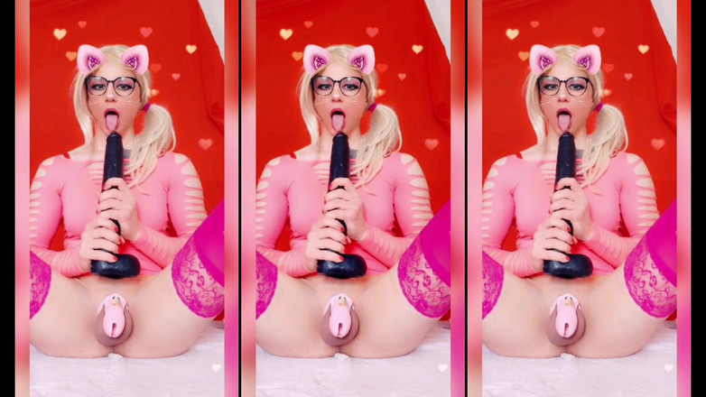 Sissy Slut Chantal Sweet: Pink Sissy Kitten