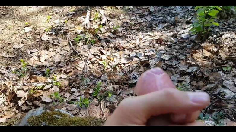 Awesome A: Wanking Near the Lake. I Was Super Horny!
