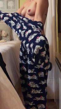 Sexy Bedtime Pajama Try-on - Getting Cozy Before Sleep