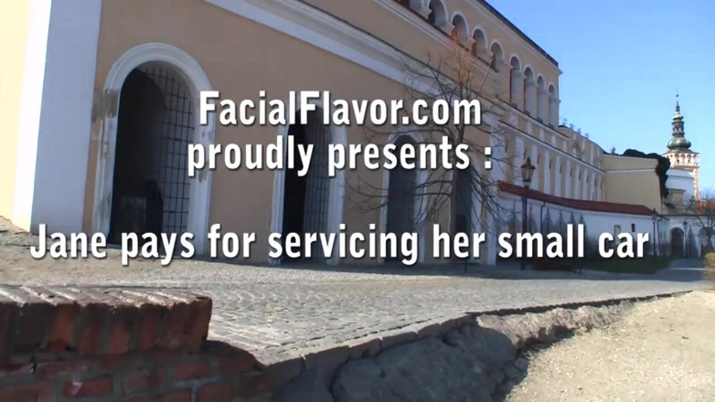 Facial flavor: 멋진 애널 섹스