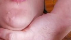 Brunette with big tits gives deep blowjob and fucks with Terry Reid 1