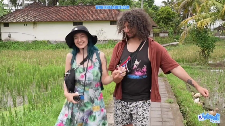 Khalamite: Han knullar henne i röpan på Bali - franska Alt Vlog -...