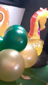 Balon çelenk: Balonlar ne kadar bozulmadan kalacak?