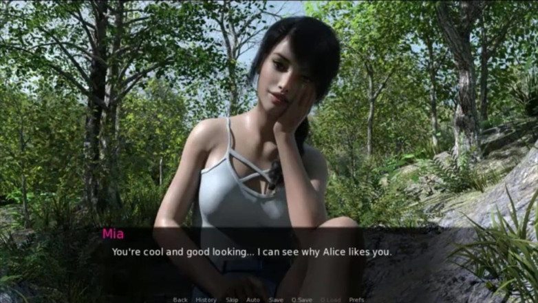 Visual Novels: Pine şelalesi bölüm 7