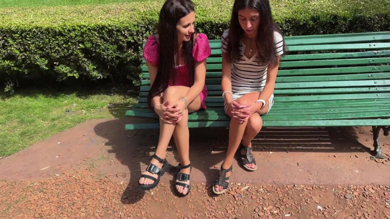 Katty West: Student Girls Seduce Guys in a Public Park and Take...