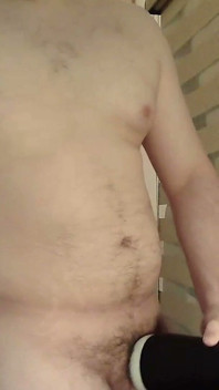 Private Show with a Muscular Stud and His Fleshlight