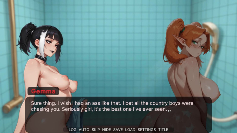 Dirty GamesXxX Trans: Seraphina život: Shemale si honí svého velkého ptáka při poslechu své...