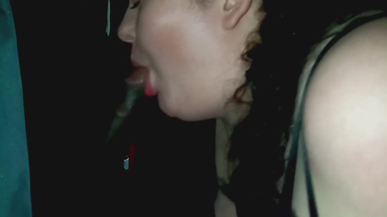Real homemade BBW BBC porn: YoungEnglishBBW BBC Nata4sex outdoor blowjob