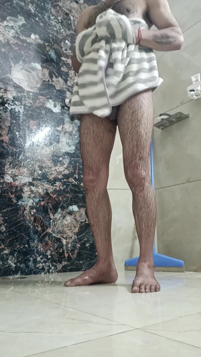 Rajasthani-old-lover: 샤워하는 인도 인도 남자