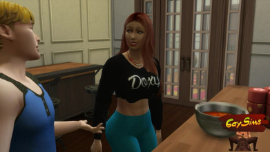 Dirty gay Sims