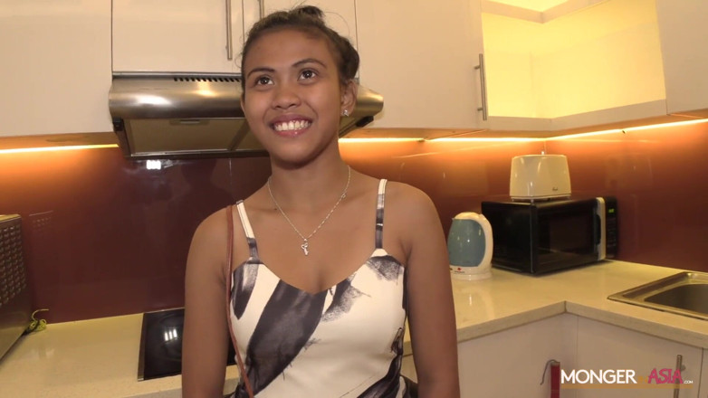 Monger In Asia: Cute bubbly Asian teen creampied at job interview
