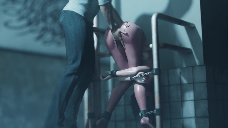 Velvixian 3D: Ada Wong svazování v koupelně