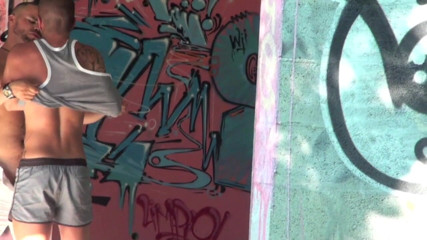 BAD BOYS FUCKERS FROM FRANCE: Msucel boy fucked by Delta Kobra outdoor