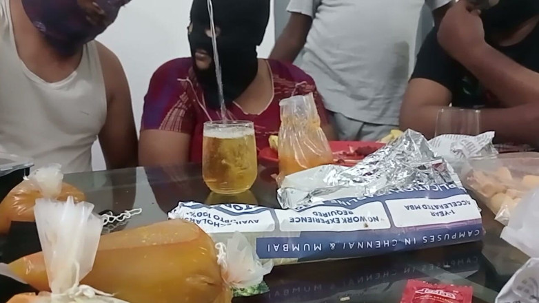 Priya aunty: Dining Table Hot Dirty Foreplay Talking