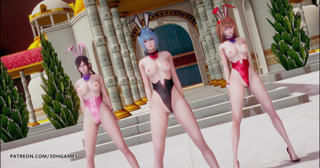 3D-Hentai Games: Somi - Birthday naked dance Evangelion Rei Ayanami Asuka Langley Sōryū...