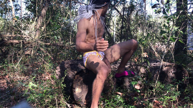 Arthur Eden aka Webcam God: Monster cock in monster kong underwear