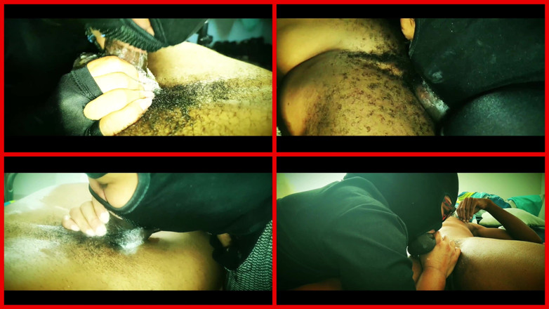 Uncut Lil Midget and Latina Freaky Friends: Goon Room the Dark-mask Edition