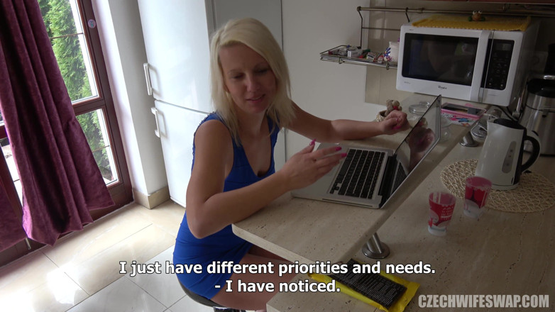 Czech Wife Swap: Checa esposa swap 7 - parte 2 semen en el ojo objetivo para...