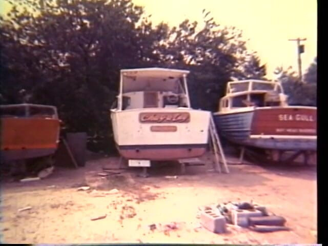 Vintage Usa: Retro-liebe auf der yacht