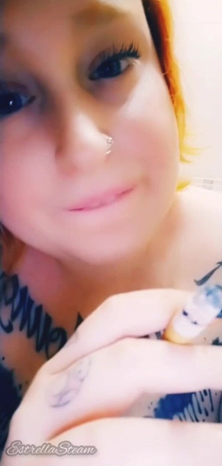 Estrella Steam: Smoking fetish and long nails NO AUDIO