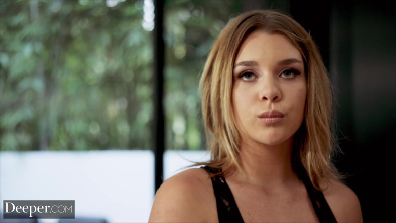 Deeper: Deeper. Voluptuous Gabbie Breaks From Her Housewife Routine