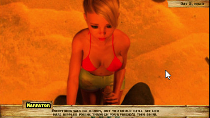Johannes Gaming: Lewd Island # 5 - ela realmente adora chupar pau como se fosse...