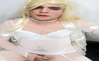 Felixa Branca: Škádlení a masturbace v sexy nevěstě