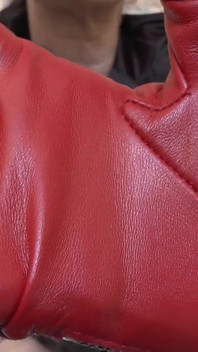 Red Leather Gloves-the Scent of Leather Makes You Weak, Lady Victoria Valente