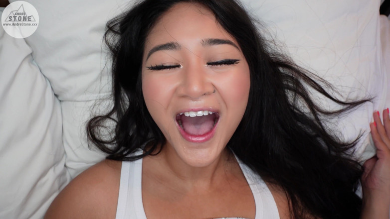Andre Stone: Raw Real Quickie POV Fuck &amp; Creampie with Jasmine Teaa